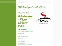 scsvkloster.at Webseite Vorschau