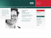 sdk-logistik.de Webseite Vorschau