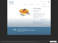 sdt.co.at Webseite Vorschau