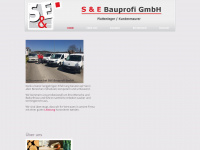se-bauprofi.ch Webseite Vorschau