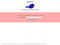 search.at Webseite Vorschau