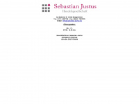 sebastian-justus.de Webseite Vorschau
