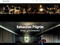 sebastian-pilgrim.de Webseite Vorschau
