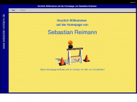 sebastian-reimann.de Webseite Vorschau