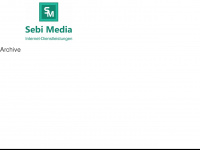 sebimedia.de Webseite Vorschau