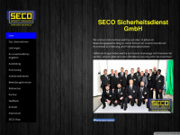 seco-security.at Webseite Vorschau