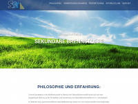 secondaryfueltrading.de Webseite Vorschau