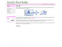 secretdoor.ch Webseite Vorschau