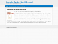 security-center-nord.de Webseite Vorschau