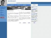 securitycoach.de Webseite Vorschau