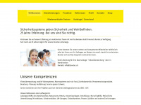 securitysystems.ch Webseite Vorschau