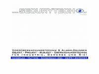 securytech.at Webseite Vorschau