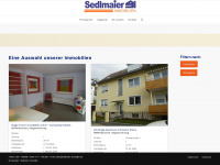 sedlmaier-immobilien.de Webseite Vorschau