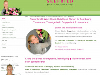 seefried-blumen.at Webseite Vorschau