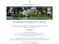 seehof-bodensee.de Webseite Vorschau