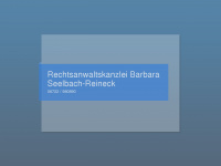 seelbach-reineck.de Webseite Vorschau