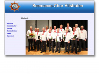 seemanns-chor-vilshofen.de Webseite Vorschau