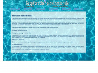 seepferdchenschwimmschule.de Webseite Vorschau