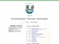 seerose-holzhausen.de Webseite Vorschau