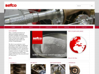 sefco.ch Webseite Vorschau