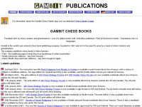 gambitbooks.com Webseite Vorschau