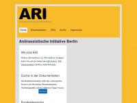 anti-rar.de Webseite Vorschau