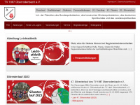 turnverein-oberrodenbach.de Webseite Vorschau