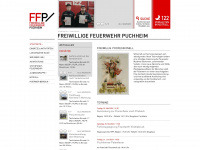 ff-puchheim.at Webseite Vorschau