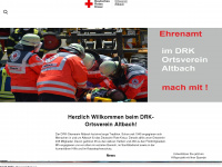 drk-altbach.de Webseite Vorschau