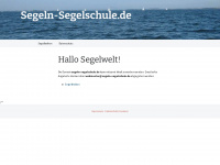 segeln-segelschule.de Webseite Vorschau