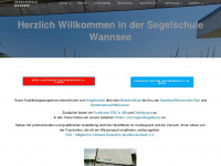 segelschule-wannsee.de Webseite Vorschau