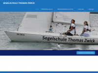 segelschulezwick.ch Webseite Vorschau