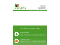 seidemann-obst.at Webseite Vorschau