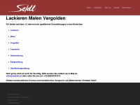 seidl-lmv.at Webseite Vorschau