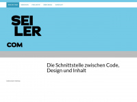 seilercom.ch Webseite Vorschau