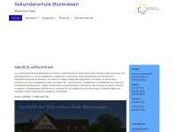 sek-buelwiesen.ch Webseite Vorschau