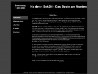 sek2n.de Webseite Vorschau