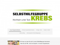 selbsthilfe-krebs-kirchheim-teck.de Webseite Vorschau