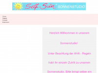 selfsunsonne.de Webseite Vorschau