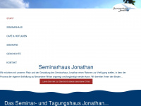 seminarhaus-jonathan.de Webseite Vorschau