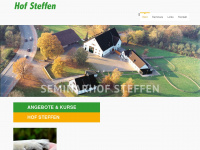 seminarhof-steffen.de Webseite Vorschau