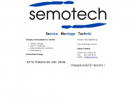 semotech.ch Webseite Vorschau