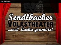 sendlbach-theater.de Webseite Vorschau