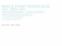 seneclauze.ch Webseite Vorschau