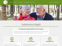 senioren-nagold.de Webseite Vorschau