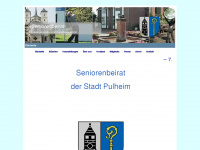 seniorenbeirat-pulheim.de Webseite Vorschau
