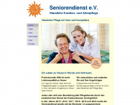 seniorendienst-ev.de Webseite Vorschau