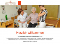seniorenhaus-regina-protmann.de Webseite Vorschau