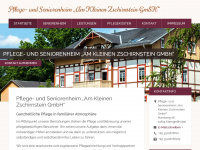 seniorenheim-am-kleinen-zschirnstein.de Webseite Vorschau