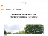 seniorenresidenz-havelland.de Webseite Vorschau